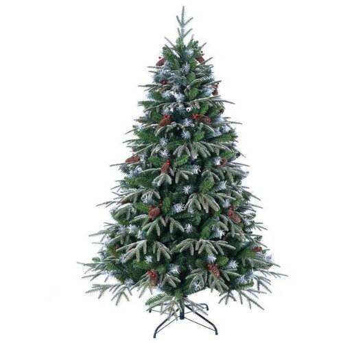  Novogodi&scaron;nja jelka snežna sa &scaron;i&scaron;arkama 150 cm 42/70764 Cene