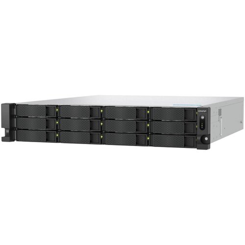 Qnap NAS strežnik za 12 diskov, 2U rack, 32GB ram, 10Gb mreža, (21233556) Cene