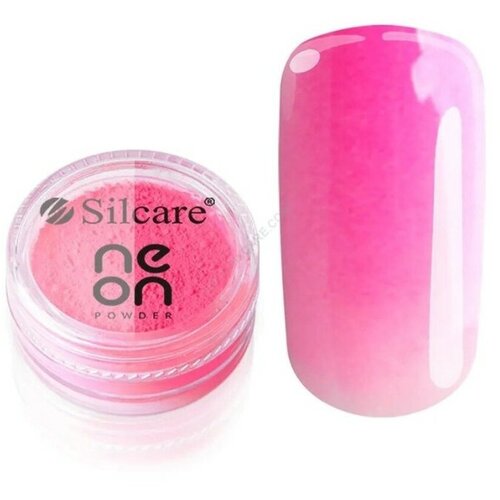 Silcare neon pink prah za nokte 3g Slike