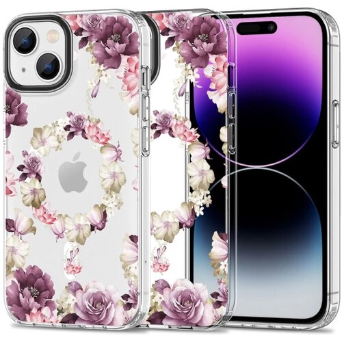 TECH-PROTECT MAGMOOD MAGSAFE maska za IPHONE 15 ROSE FLORAL Cijene