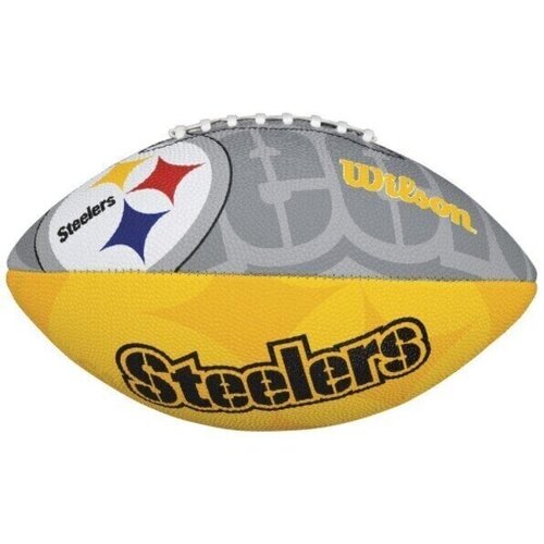 Wilson NFL JR Team Logo Football Pittsburgh Steelers Cene