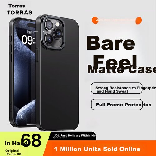  torras maska za mobilni telefon apple 16 pro max, crna Cene