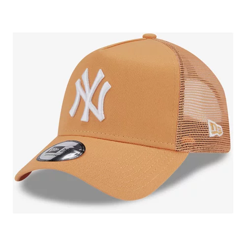 New Era New York Yankees League Essential Trucker Šiltovka Oranžna