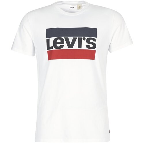 Levi's Majice s kratkimi rokavi GRAPHIC SPORTSWEAR LOGO Bela Cene