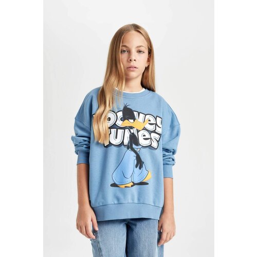 Defacto DFC - Girls Looney Tunes Oversize Fit Crew Neck Sweatshirt Slike