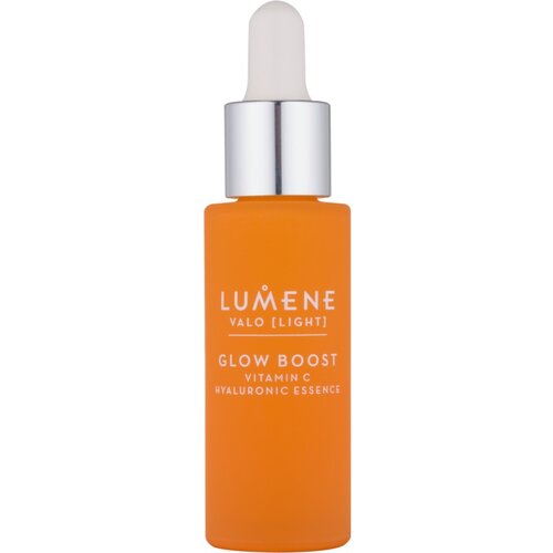 Lumene VALO Glow Boost posvjetljujuća hranjiva voda za lice s hijaluronskom kiselinom 30 ml Slike
