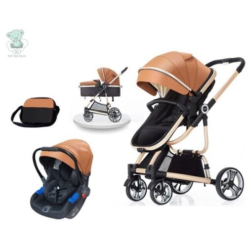 Olimp Sport Kolica Tiffany Set Baby Bear Origin 618BROWNS Cene