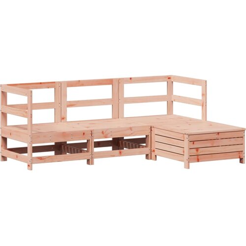 vidaXL 4-dijelni set vrtnih sofa od masivne duglazije i jelovine Cene