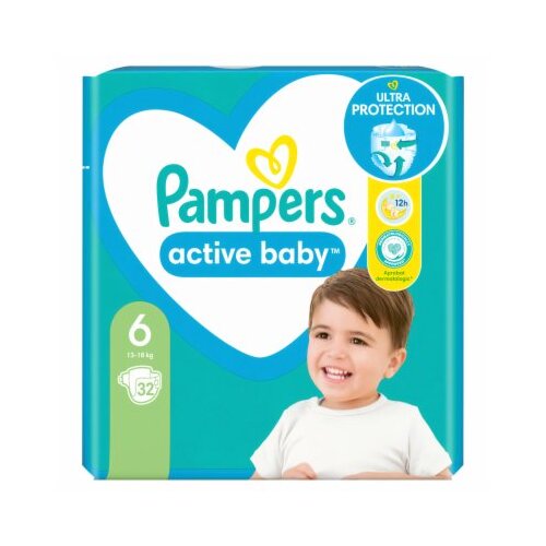 Pampers pelene za decu 6 vpm (32/1) Slike