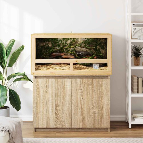  Terarij Smeđa 100 x 50 x 50 cm OSB Slike