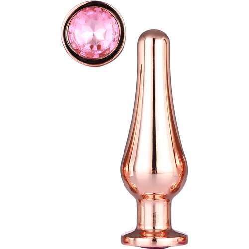 DREAMTOYS Gleaming Love Pleasure Plug Rose Gold Medium Slike