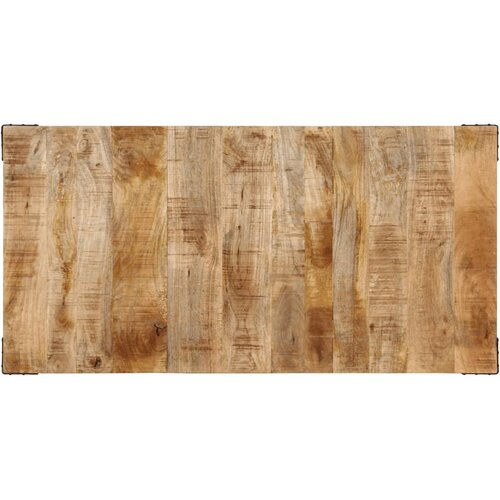  Blagovaonski stol 140 x 70 x 75 cm masivnog drvo manga Slike