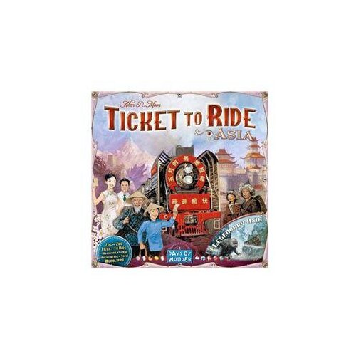 Asmodee Družabna igra Aventuriers Du Rail Asie, (5000509307) Slike