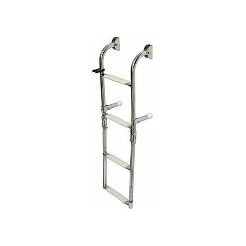 Osculati Foldable Transom Ladder Inox - 4 st.
