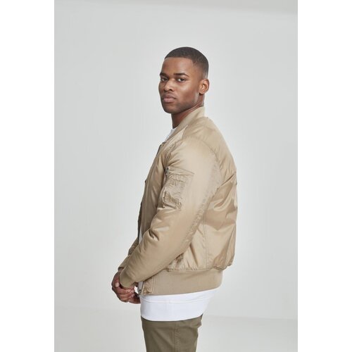 UC Men Basic Bomber Jacket Beige Slike