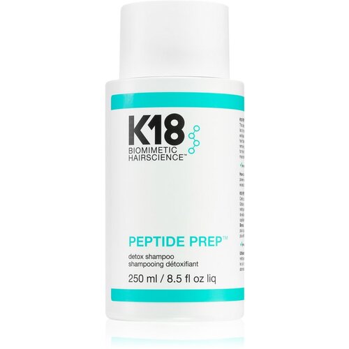 K18 Biomimetic Hairscience Peptide Prep Detox Shampoo šampon za globinsko čiščenje las 250 ml za ženske Cene