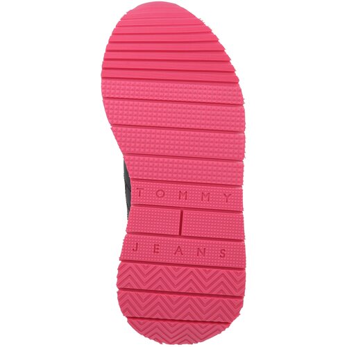 Tommy Jeans Nizke superge &amp;#039;Eva Runner Mat&amp;#039; svetlo roza / črna / bela Slike