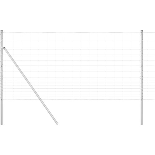 VidaXL Ograda za polja 1.2x25 m Pocinčani čelik Slike