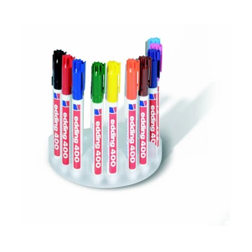Edding Marker permanent E-400 1mm, set 1/10 sortirano 08M400Q10 Slike