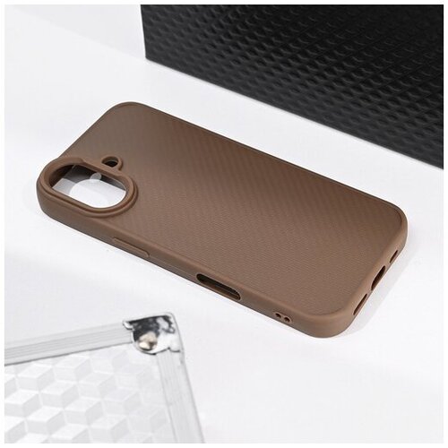  Maska za iPhone 17 63 braon Magsafe Kevlar Slike