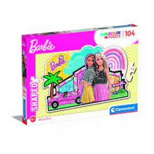 Clementoni 104-delna Supercolor sestavljanka Barbiejina počitniška hiša - Cene