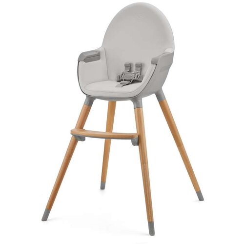 Kinderkraft stolček za hranjenje fini&amp;trade; 2 grey Slike