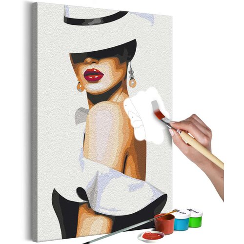  Slika za samostalno slikanje - Elegant Hat 40x60 Slike