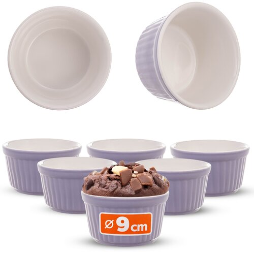 KADAX pekovski modelčki, modelčki za peko, posodice za pečico 9 cm, 150 ml, 6 kosov, (5000354214) Cene