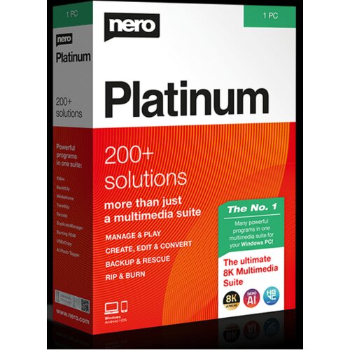 Nero Platinum Lifetime 1 Dev Key GLOBAL Cene