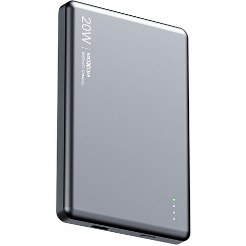 Moxom Power Bank, 15 W, 5000 mAh, Sivi Cene
