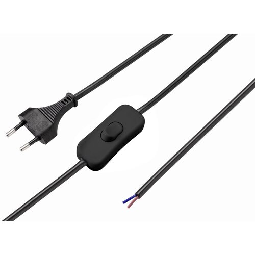 Sygonix SY-5044224 tok priključni kabel črna 1.50 m vklj. stikalo za vklop/izklop, (20414644) Slike