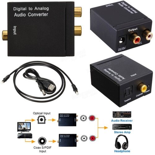 Digitalni DAK-012 digitalni na analogni audio konverter Cene