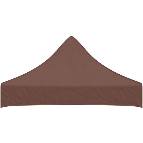 Krov za &amp;scaron;ator za zabave 2 x 2 m smeđi 270 g/m&amp;sup2; Slike