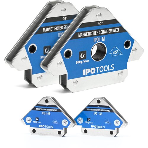 Ipotools set magnetnih kutnika za zavarivanje (2x IPO1 + 2x IPO1-XS) Cijene
