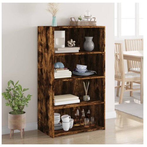 vidaXL Visoka komoda boje hrasta 70 x 41 x 124 cm konstruirano drvo Cene