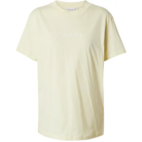 Calvin Klein Majica rumena / bela
