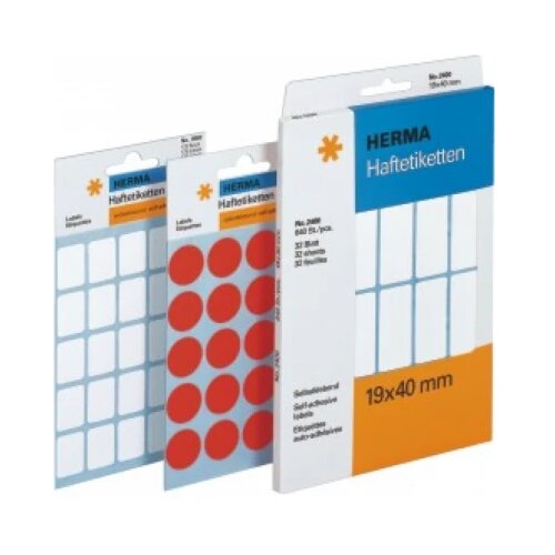  Kancelarijske etikete 34X67 1/192 bela Herma 02H2480 Cene