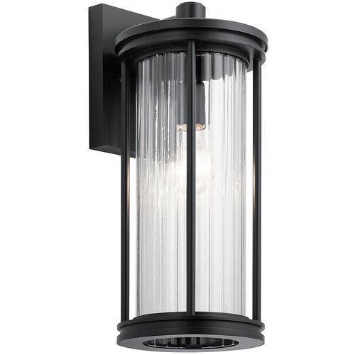 Elstead Lighting Elstead Kichler Barras Zunanja stenska svetilka črne barve, IP44, (22100125) Cene