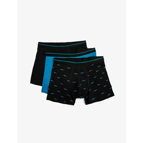 Koton Boxer Shorts - Black - Single pack