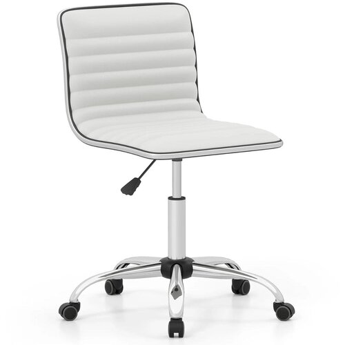 Costway Ergonomski pisarni&scaron;ki stol Oblazinjeni vrtljivi stol, (5000302314) Cene