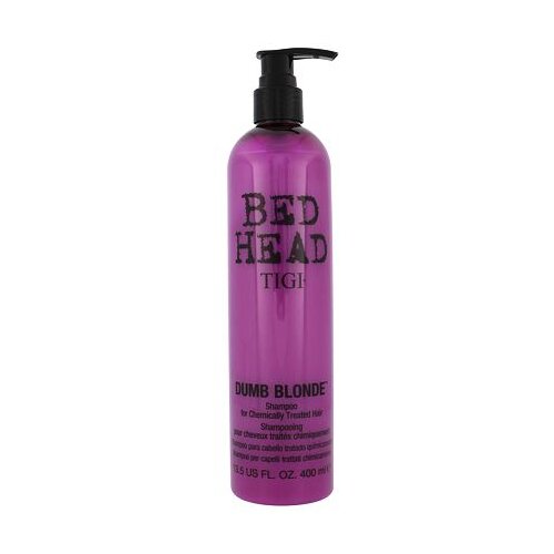 Tigi bed head dumb blonde &amp;scaron;ampon za o&amp;scaron;tećenu kosu 400 ml za žene Slike