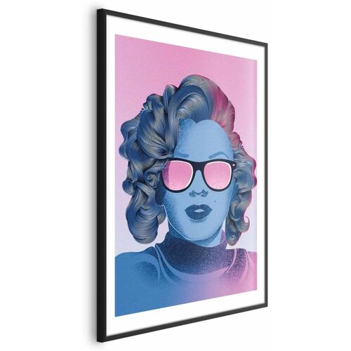  Plakat - Norma Jeane 60x90 Crni okvir s margom Cijene