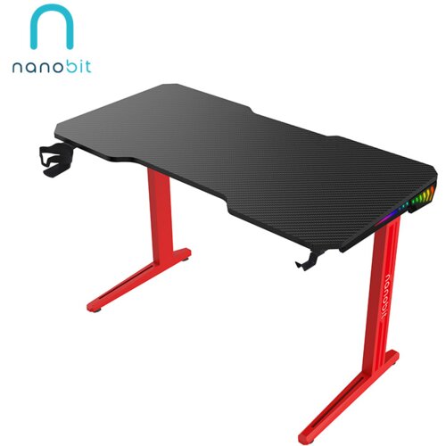 Nanobit gaming sto  NB503 140cm crveni Cene