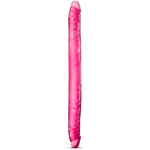 Blush b yours 16 inch double dildo pink Cene