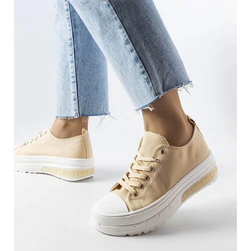 Gemre Beige platform sneakers Hawthorne Slike