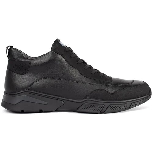 Shelvt Men&amp;#039;s black lace-up ankle boots Slike