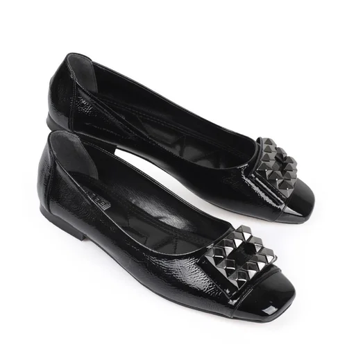 Capone Outfitters Ballerina Flats - Black - Flat