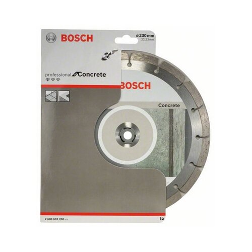 Bosch dijamantna rezna ploča Standard Concrete (Promjer rezne ploče: 230 mm, Prikladno za: Beton) Slike
