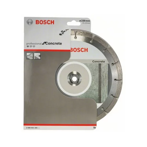 Bosch dijamantna rezna ploča Standard Concrete (Promjer rezne ploče: 230 mm, Prikladno za: Beton)