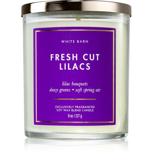 Bath & Body Works Fresh Cut Lilacs mirisna svijeća 227 g Cijene
